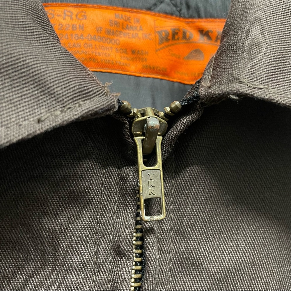 RedKap Louisiana State Parks Slash Pocket Quilt Lined Jacket // S - Picture 6 of 7